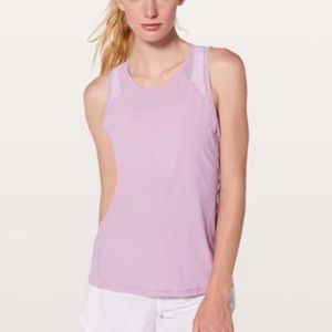 Lululemon For The Run Tank in Violetta